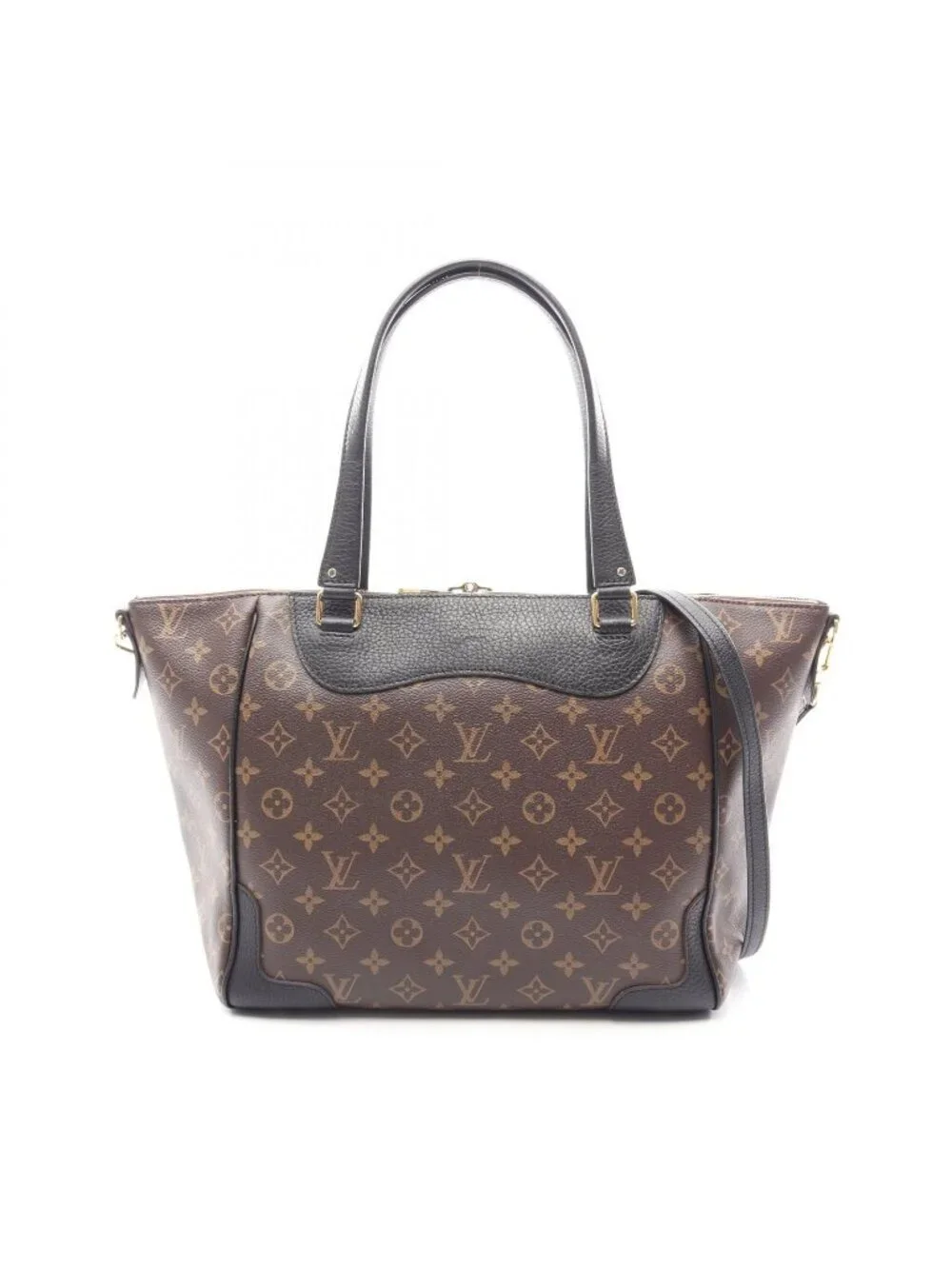 Louis Vuitton Tote Estrella Monogram 2-Way Noir Canvas Leather